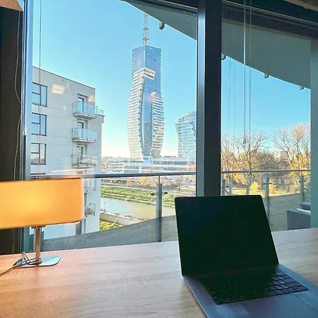 アパート Nowoczesny Apartament Capital Towers Z Widokiem 43